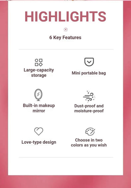 Heart-shaped cake storage box
