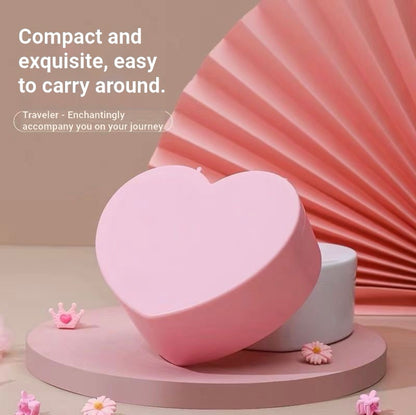 Heart-shaped cake storage box