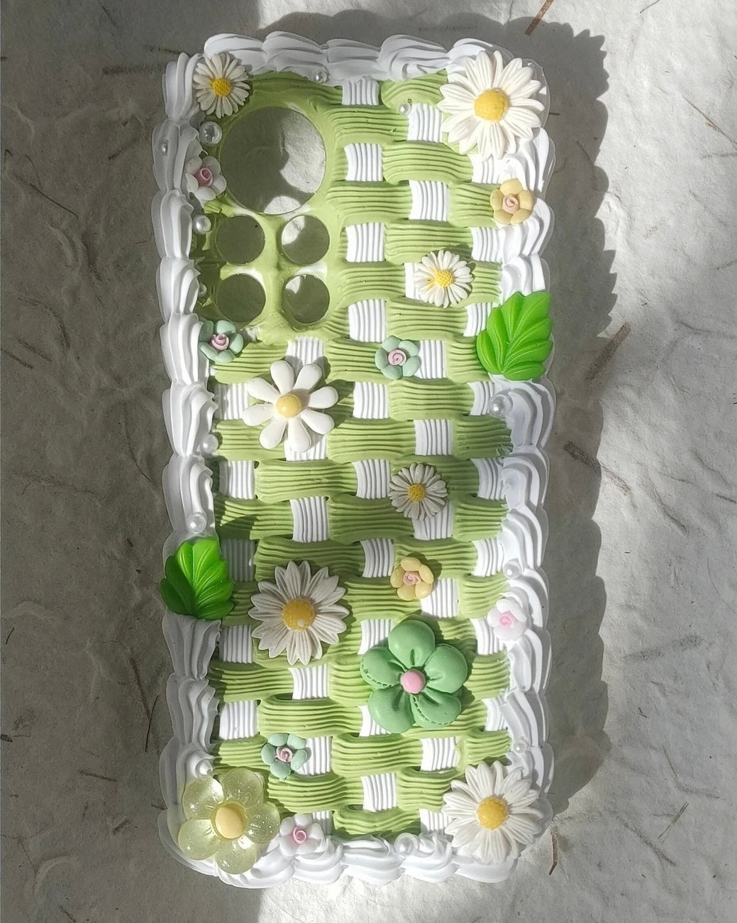 Custom Cream Jelly Lily Phone Case