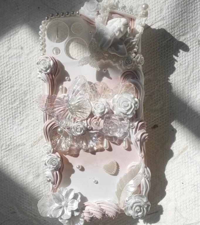 Baroque Angel Cream Phone Case