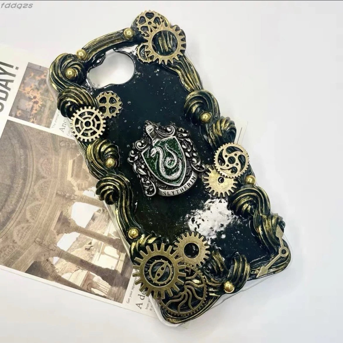 Cute cartoon hot melt glue phone case