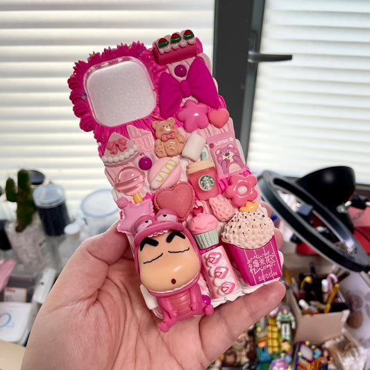 Creative Cream Gel Phone Case - Customizable with Images