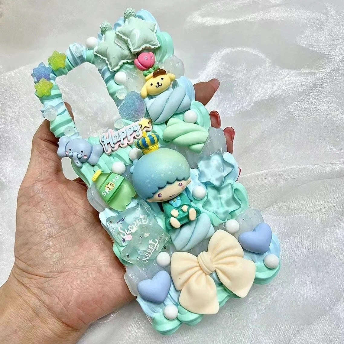 Creative Cream Gel Phone Case - Customizable with Images