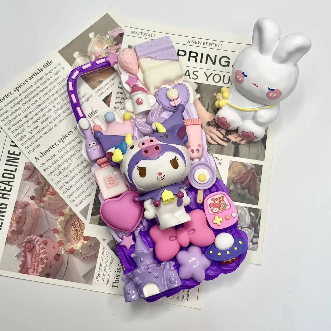 Creative Cream Gel Phone Case - Customizable with Images