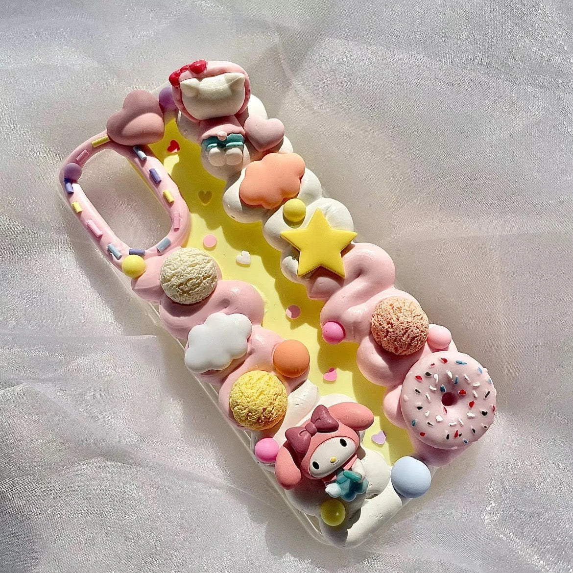 Creative Cream Gel Phone Case - Customizable with Images