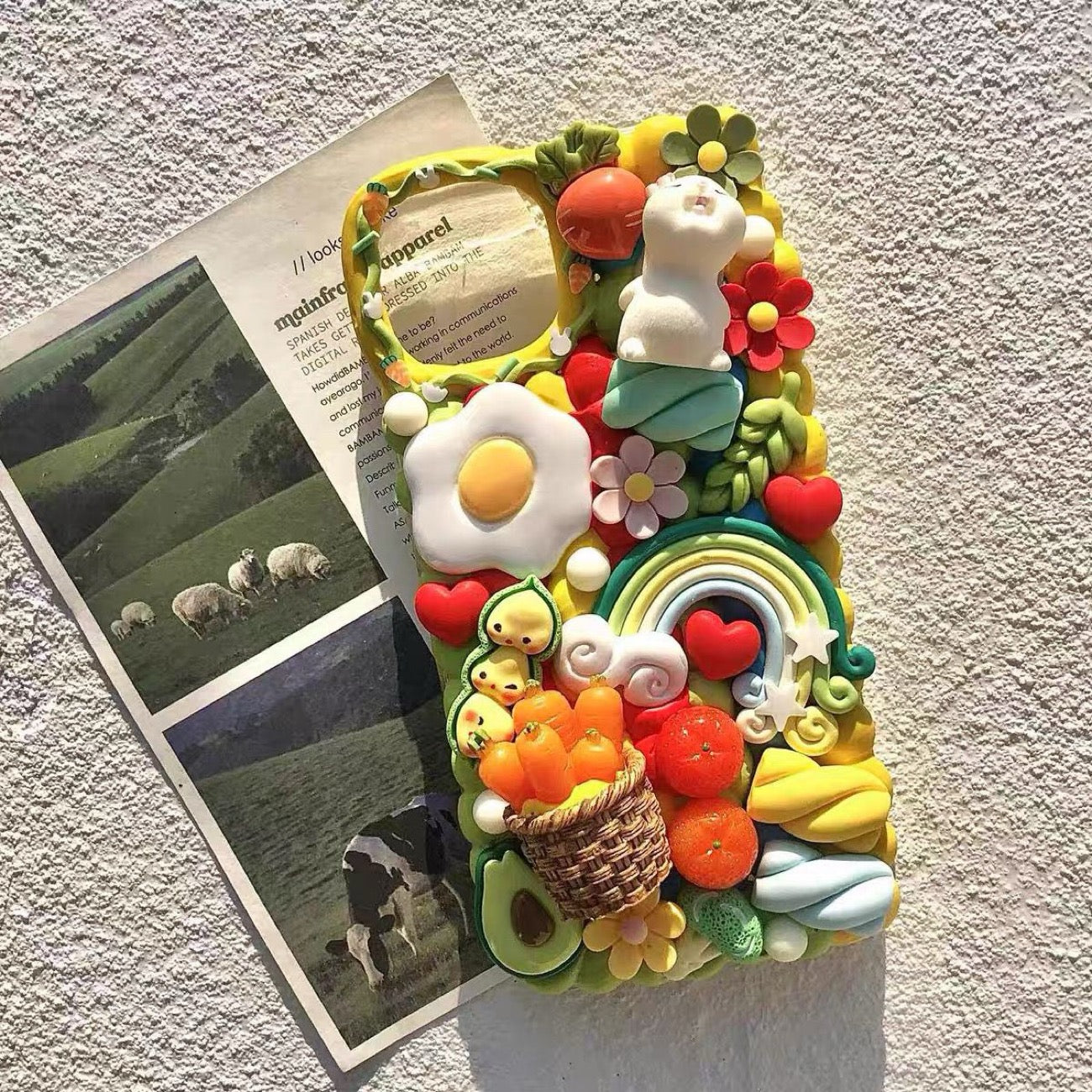 Creative Cream Gel Phone Case - Customizable with Images