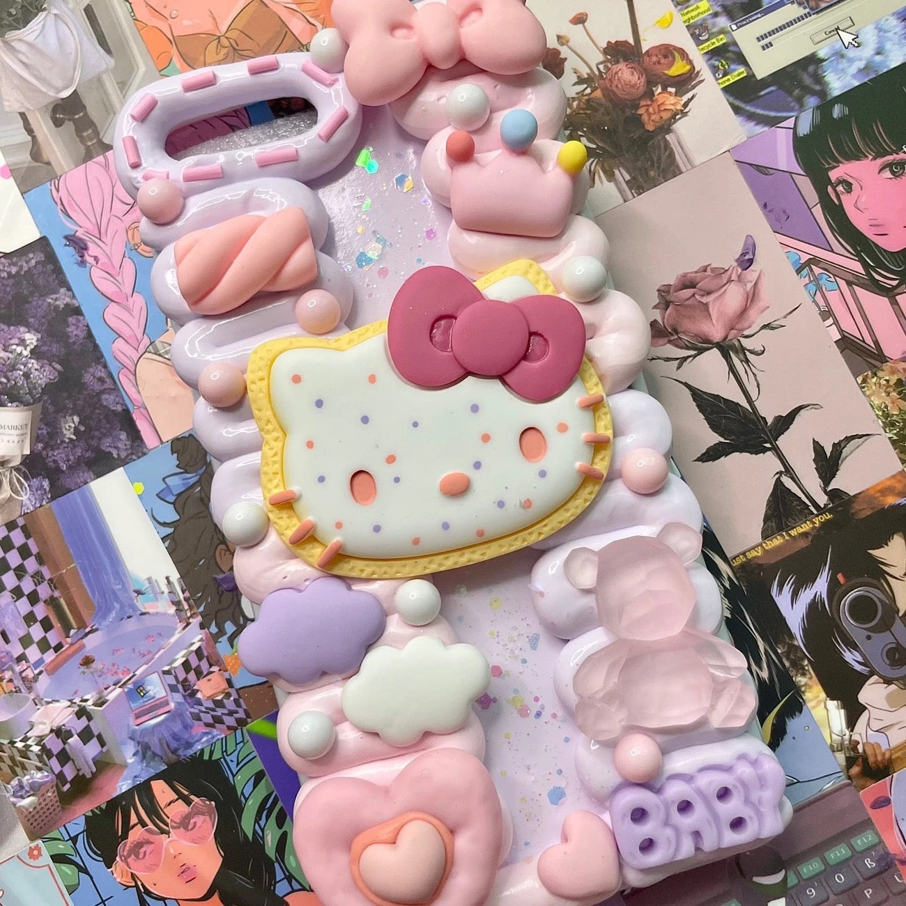 Creative Cream Gel Phone Case - Customizable with Images