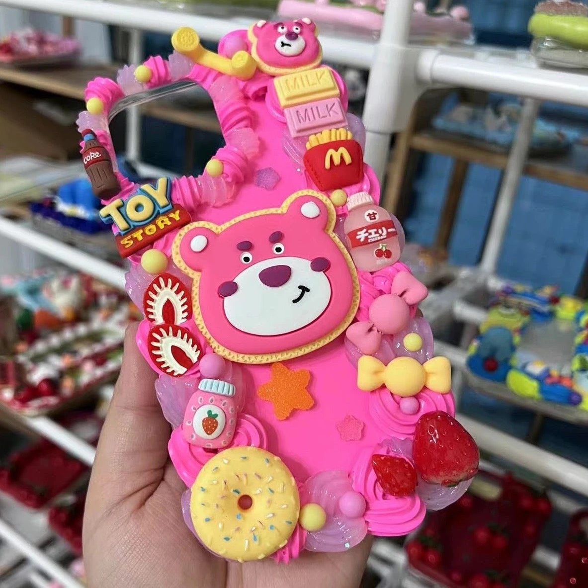 Creative Cream Gel Phone Case - Customizable with Images