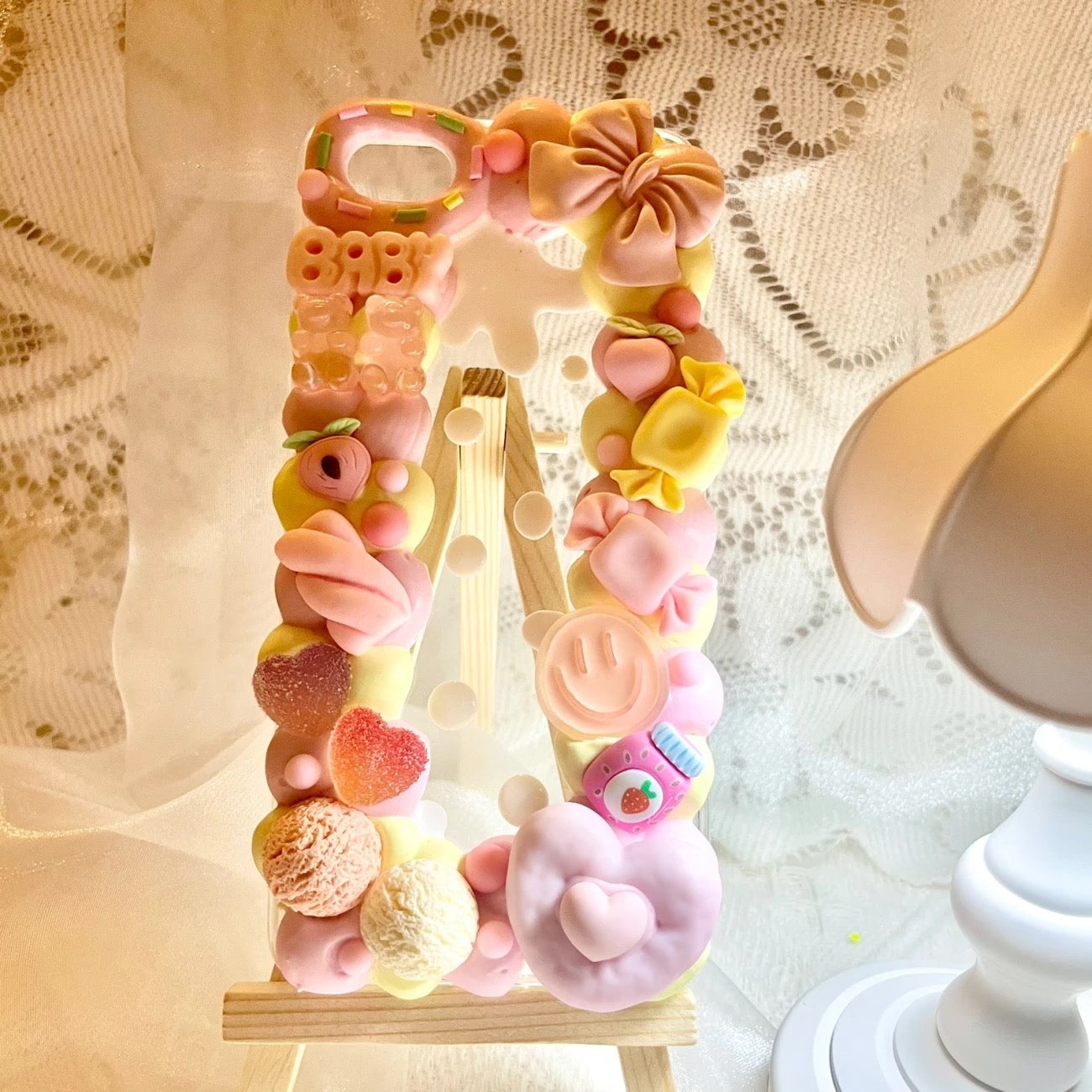Creative Cream Gel Phone Case - Customizable with Images