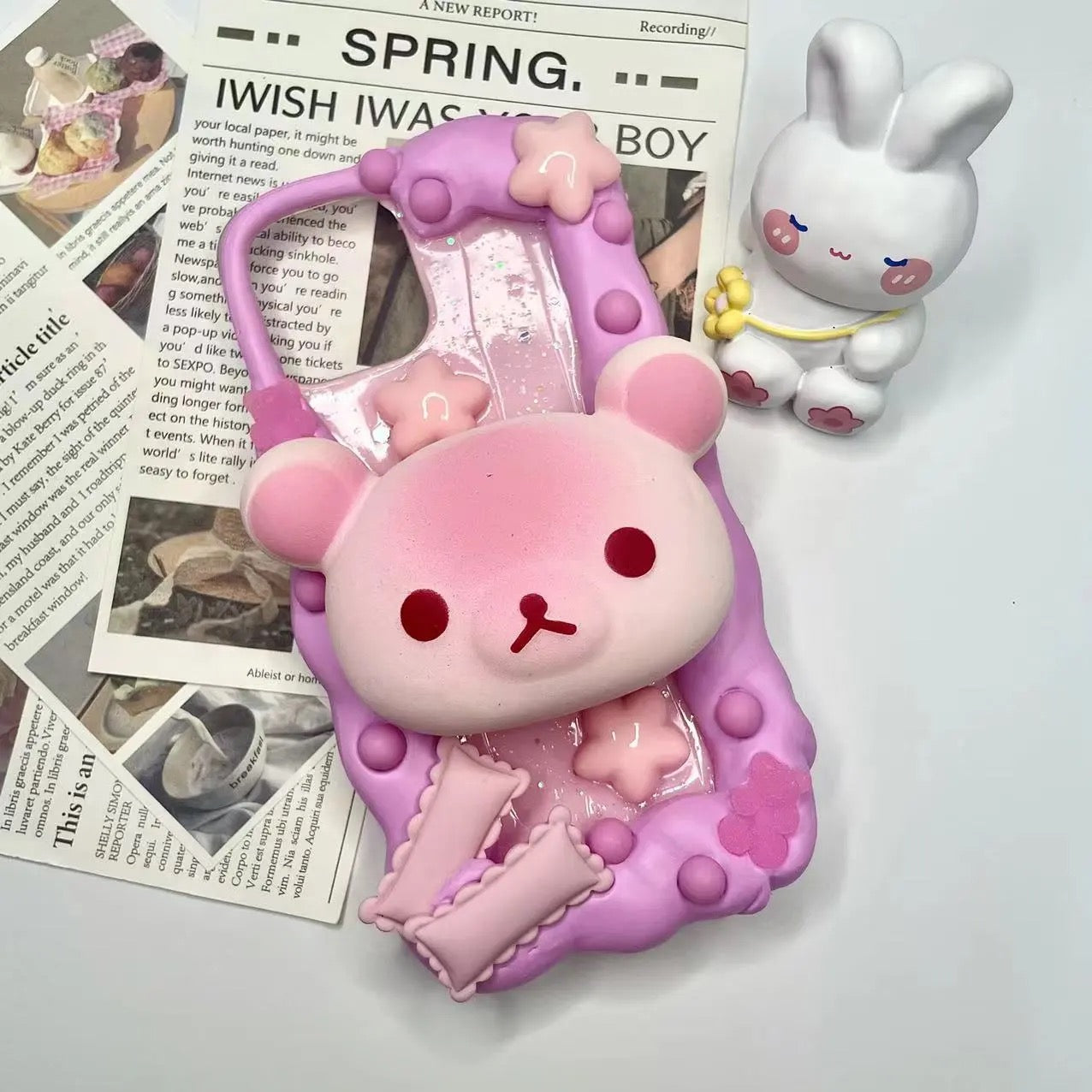 Creative Cream Gel Phone Case - Customizable with Images