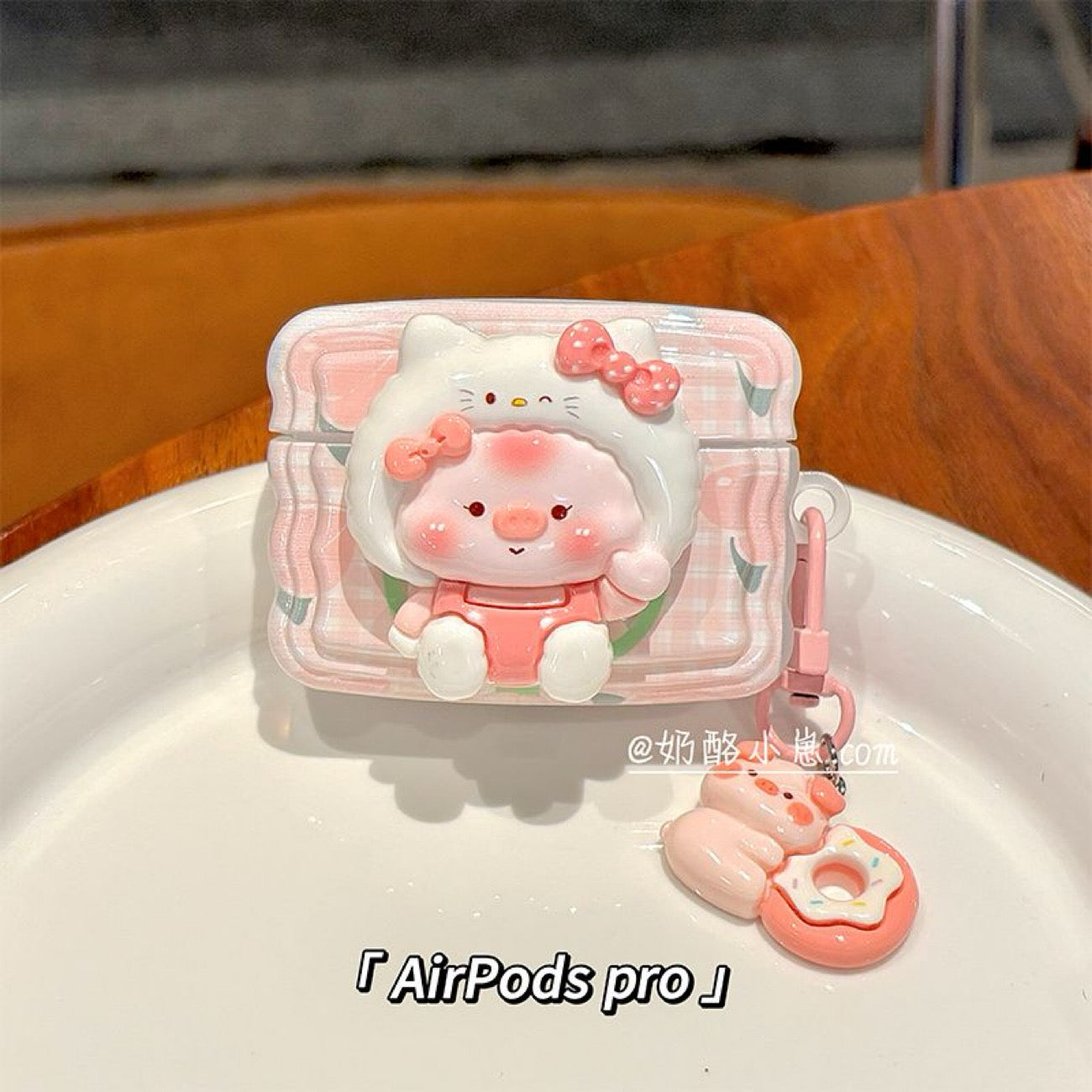 Pink Pig Case for Airpods, Suitable for Teenage Girls
