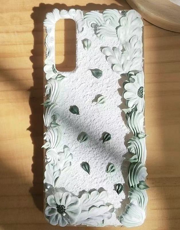 Cute Forest-style Fawn Moose Cream Phone Case Decoration