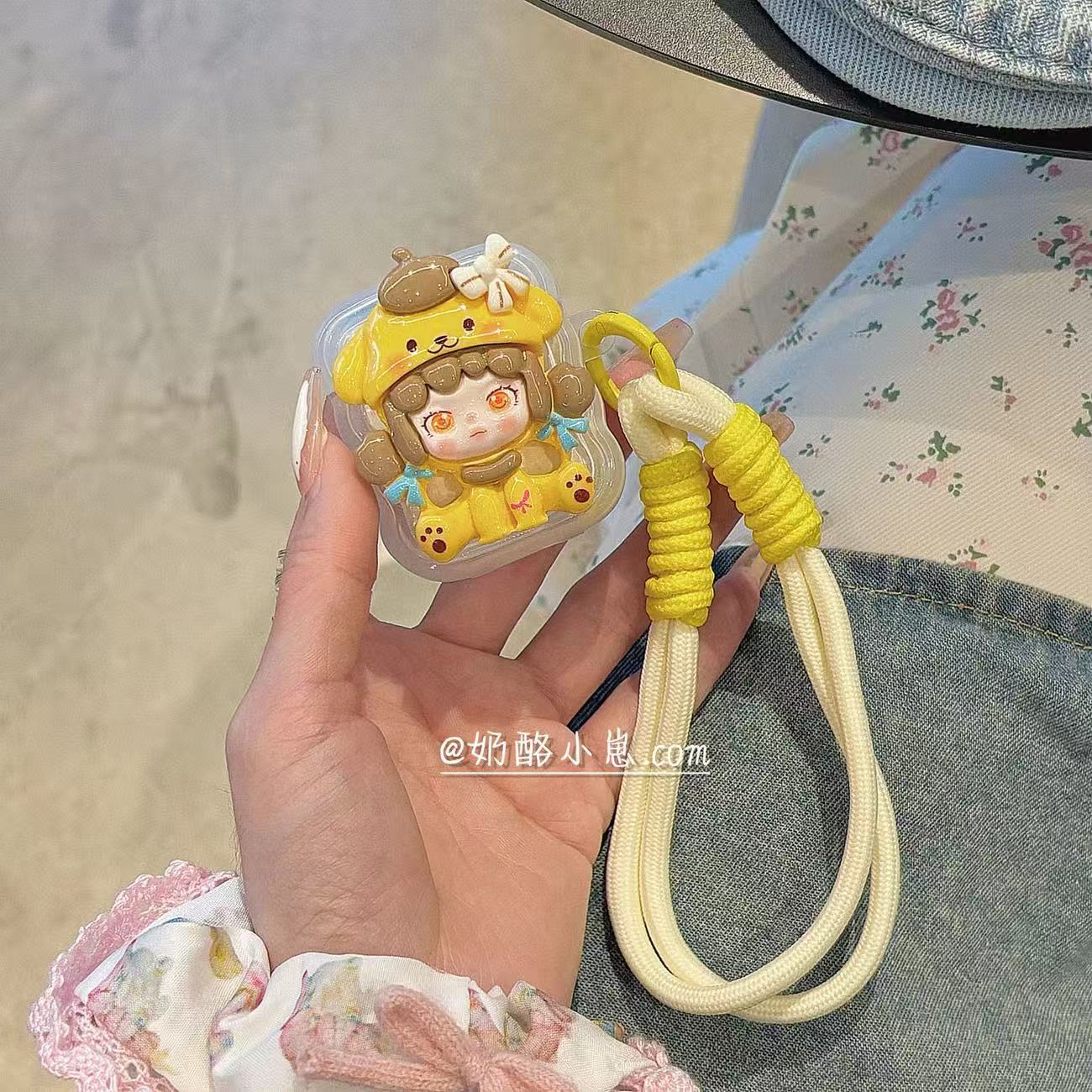 Paca Dog Girl AirPods Case